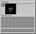 Unchested donkey